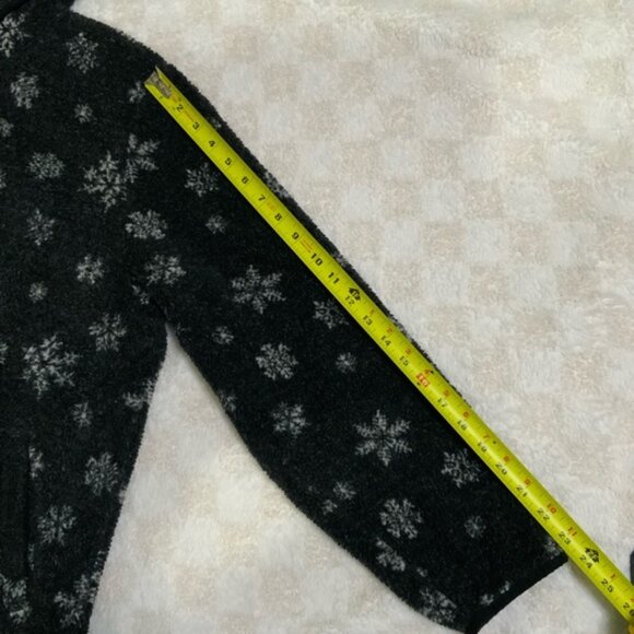 Women’s Eddie Bauer Hooded Snowflake Fleece Jacket • Large - Picture 12 of 16